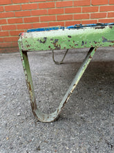 Load image into Gallery viewer, Vintage Mill Trolley Industrial Chippy Paint Coffee Table
