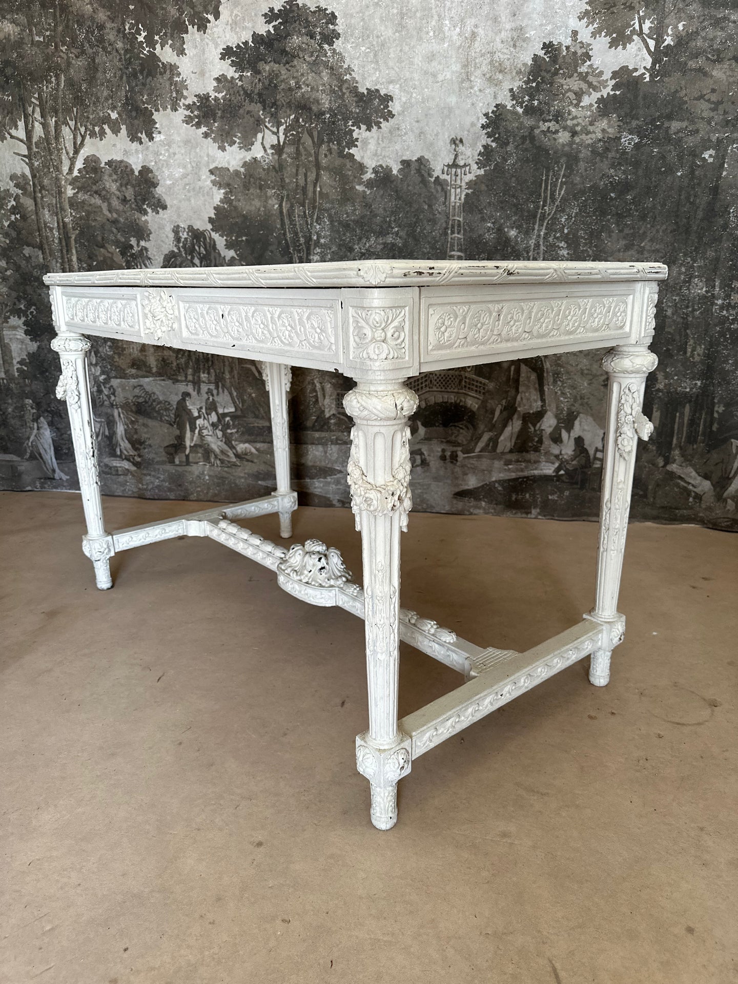 Top Quality Signed & Maker Stamped French Antique Centre Table