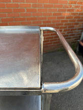 Load image into Gallery viewer, Vintage Stainless Steel Medical/Kitchen Trolley