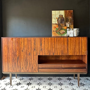 Outstanding Danish Rosewood Mid Century Cocktail Cupboard Cabinet Sideboard 1960’s - French General Trading