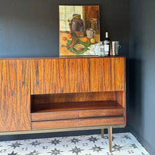 Load image into Gallery viewer, Outstanding Danish Rosewood Mid Century Cocktail Cupboard Cabinet Sideboard 1960’s - French General Trading