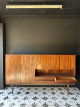 Load image into Gallery viewer, Outstanding Danish Rosewood Mid Century Cocktail Cupboard Cabinet Sideboard 1960’s - French General Trading