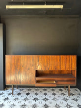 Load image into Gallery viewer, Outstanding Danish Rosewood Mid Century Cocktail Cupboard Cabinet Sideboard 1960’s - French General Trading