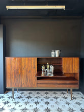 Load image into Gallery viewer, Outstanding Danish Rosewood Mid Century Cocktail Cupboard Cabinet Sideboard 1960’s - French General Trading