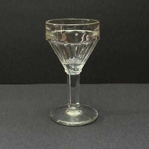 Stemmed Bistro Glasses - Shots/Sherry - SET of 6 - French Vintage - French General Trading
