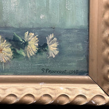 Load image into Gallery viewer, “Strawflowers in Jug” 1948 Oil on Wood Original Midcentury Frame - French General Trading