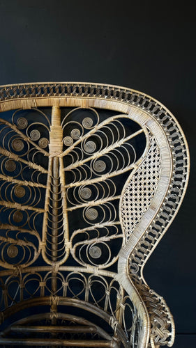 Stunning Pair of Emmanuelle Peacock by Koq Maison Throne Chairs - RARE - French General Trading