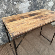 Load image into Gallery viewer, Vintage Folding Breakfast Bar High Table - French General Trading