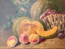 Load image into Gallery viewer, French Antique Oil Painting Still Life Fruit A.Mery 1885