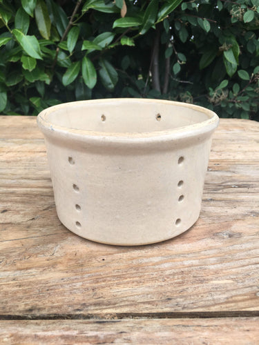 French Antique Ceramic Cheese Mould Large