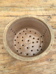 French Antique Ceramic Cheese Mould
