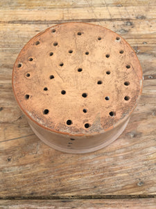 French Antique Ceramic Cheese Mould