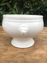 Load image into Gallery viewer, White Porcelain French Antique Soup Tureen Soupiere