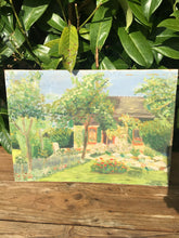 Load image into Gallery viewer, French Vintage Oil Painting on Board - Original Art