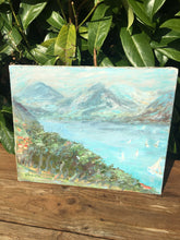 Load image into Gallery viewer, Original French Vintage Oil Painting on Canvas&quot; Annecy&quot; France