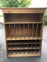 Load image into Gallery viewer, Antique Pine Post Office / Country Estate Office Pigeon Holes - French General Trading