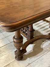 Load image into Gallery viewer, Beautiful French Antique Dining Table, almost square, seats 8 - French General Trading