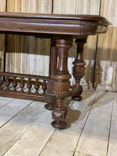 Load image into Gallery viewer, Beautiful French Antique Dining Table, almost square, seats 8 - French General Trading