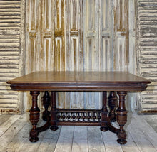 Load image into Gallery viewer, Beautiful French Antique Dining Table, almost square, seats 8 - French General Trading