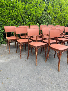 French Original Vintage Thonet Cafe Bistro Chairs SET of 24 - French General Trading