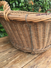 Load image into Gallery viewer, Huge French Vintage Laundry Basket - Nice Strong Condition - French General Trading