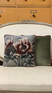 Velvet Cushion Peony