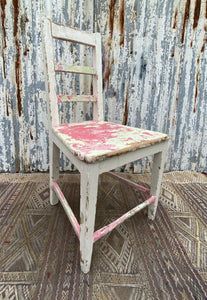 Antique Chippy Paint Chair