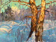 Load image into Gallery viewer, Extraordinary “Winter” Modern Russian Oil on Canvas Original Painting