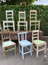 Load image into Gallery viewer, Antique Chippy Paint Chair