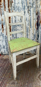 Antique Chippy Paint Chair