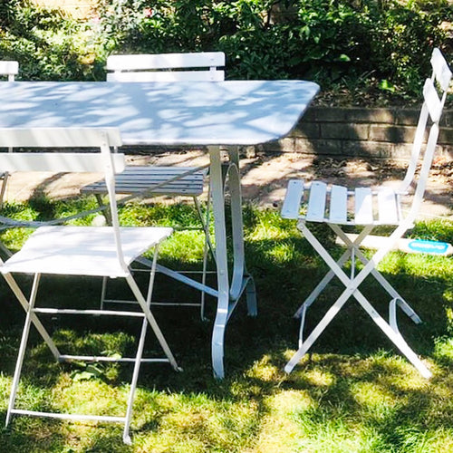 French Vintage Bistro Garden Chairs