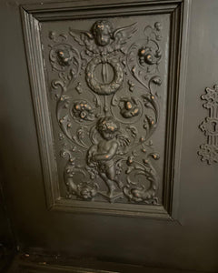 Cherub Cupboard with Marble inset Top