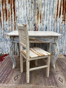 Scandinavian Kitchen Table - Scraped Patina