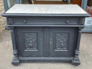 Cherub Cupboard with Marble inset Top