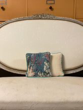 Load image into Gallery viewer, Small Velvet Cushion - Hydrangea