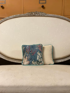 Small Velvet Cushion - Hydrangea