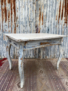 Scandinavian Kitchen Table - Scraped Patina