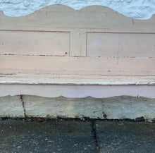 Load image into Gallery viewer, Pretty in Pink - Antique Pine Country Kitchen Bench Seat