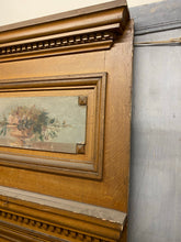 Load image into Gallery viewer, Outstanding French Trumo Mirror Hand Painted Panel