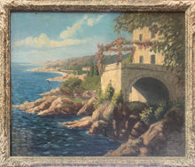 Load image into Gallery viewer, Pair of 1930’s French Seascapes in Original Frames Oil Paintings - French General Trading
