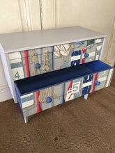 Load image into Gallery viewer, Vintage Mid Century Beach Sea Theme Chest of Drawers Decoupage Childs Bedroom - French General Trading